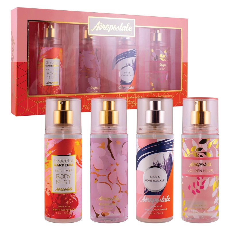 Aeropostale Artistic Expression Collection Gift Set for Her, 4pc 13.6 Fl Oz