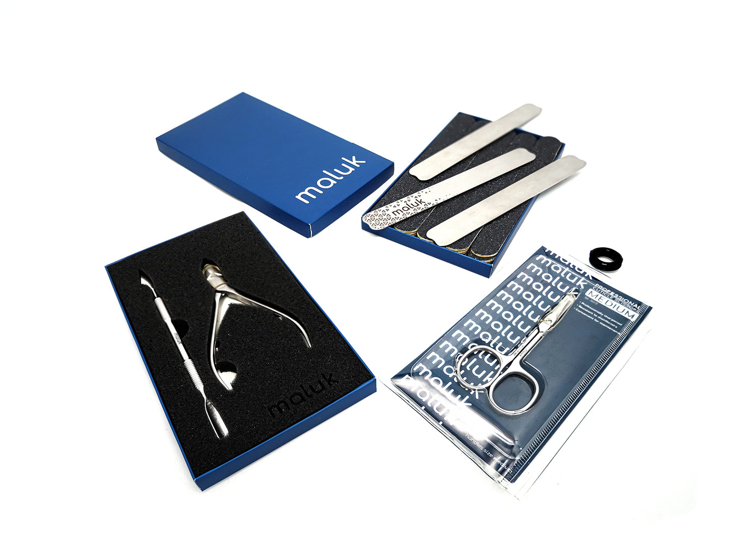 Professional Cuticle Scissors Maluk Curved
