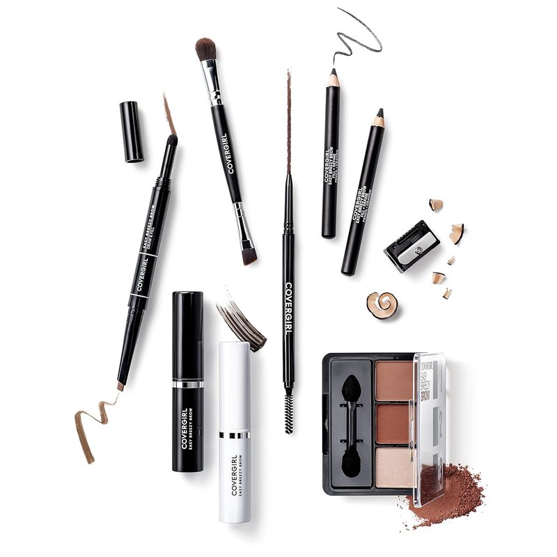 COVERGIRL Easy Breezy Brow Volumizing Gel - 24-Hour Hold, Argan Oil & Biotin Infused | Cruelty-Free