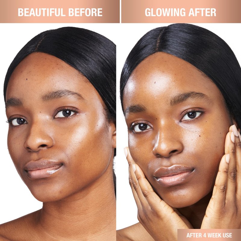 Charlotte Tilbury Glow Face Toner Mini - Exfoliating Toner for Oily Skin - Helps to Reduce the Appearance of Pores, Hydrate & Plump Skin - Delicately Scented with Rose & Lemon (30ml)