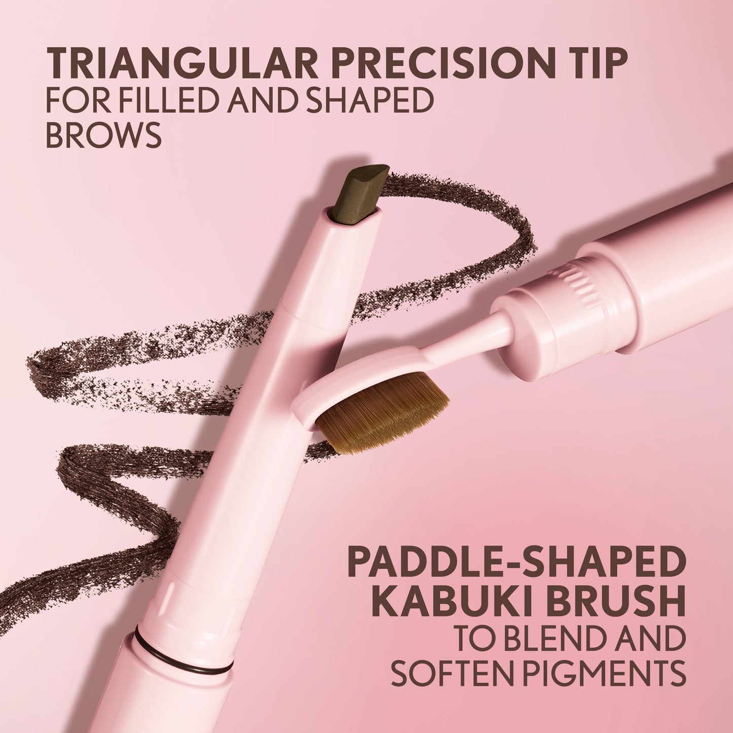Covergirl Clean Fresh Brow Filler Pomade, 400 Soft Brown, Eyebrow Pencil, Ultra-Precise Tip, Creamy Formula, Highly Pigmented, Soft Matte Finish, Vegan Formula, 0.007oz