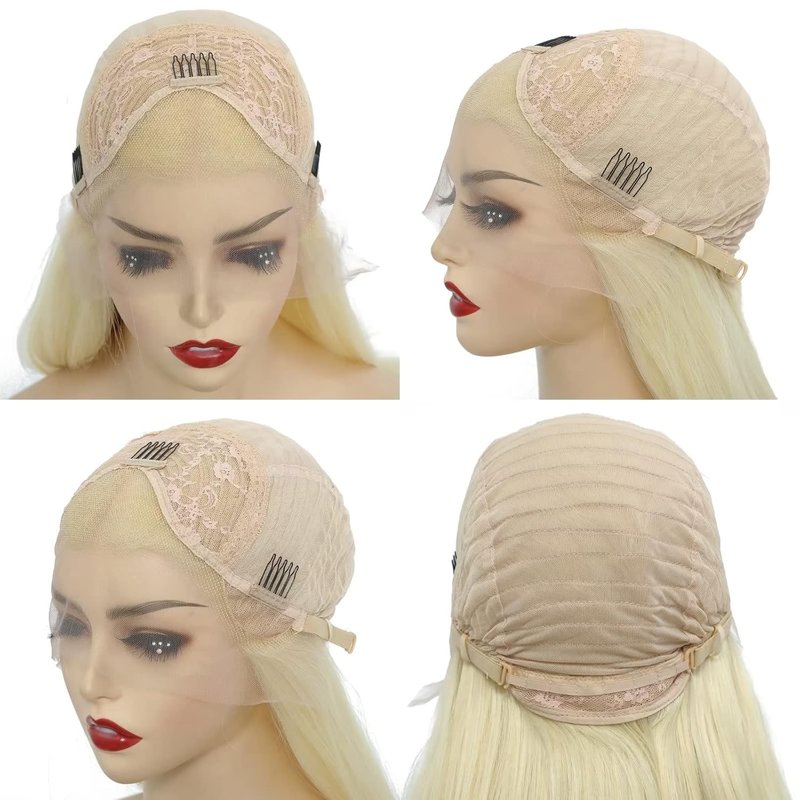 Long Body Wave Lace Front Wig - Sliver Grey Natural Wavy Heat Resistant Synthetic Hair | 24 Inch for Women & Girls