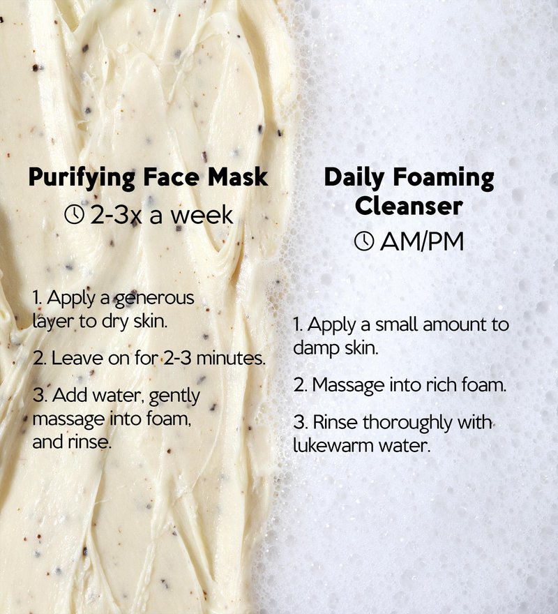 Troubless CLEAR PLUS Smooth Whipped Cleanser – Korean Skin Care Mask-to-Foam Facial Cleanser w/Vitamin C, Mung Bean, Kaolin Clay & PHA – Pore-Refining & Hydrating Face Wash (2.70 fl oz)