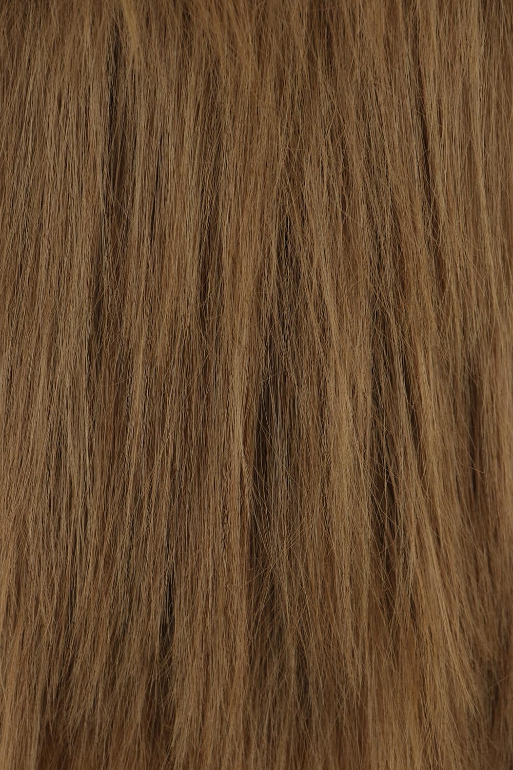 Long Curly Brown Wig for Women & Men - 70s/80s Rocker Mullet Costume | Perfect for Halloween & Cosplay