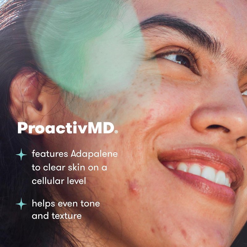 Proactiv MD Acne Treatment Kit - 3-Step Routine with Ultra-Gentle Cleanser, Adapalene Gel & Moisturizer | 30-Day Supply