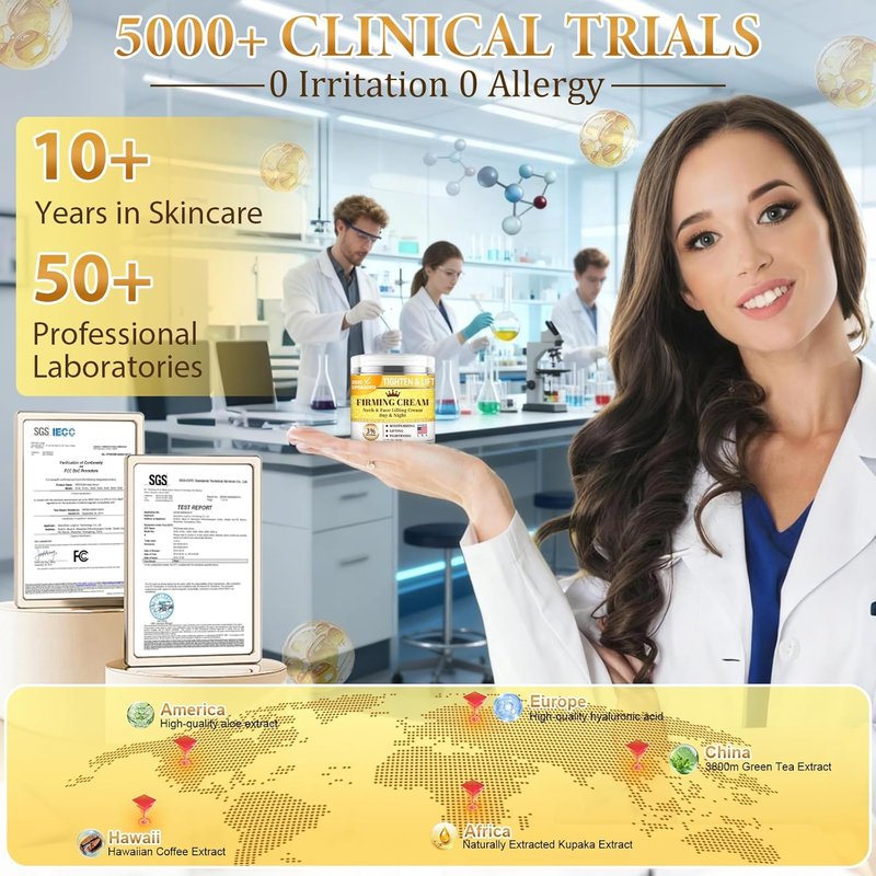 3% Retinol Cream - Anti-Aging Face Moisturizer with Collagen & Hyaluronic Acid | Lifting & Firming for Women & Men