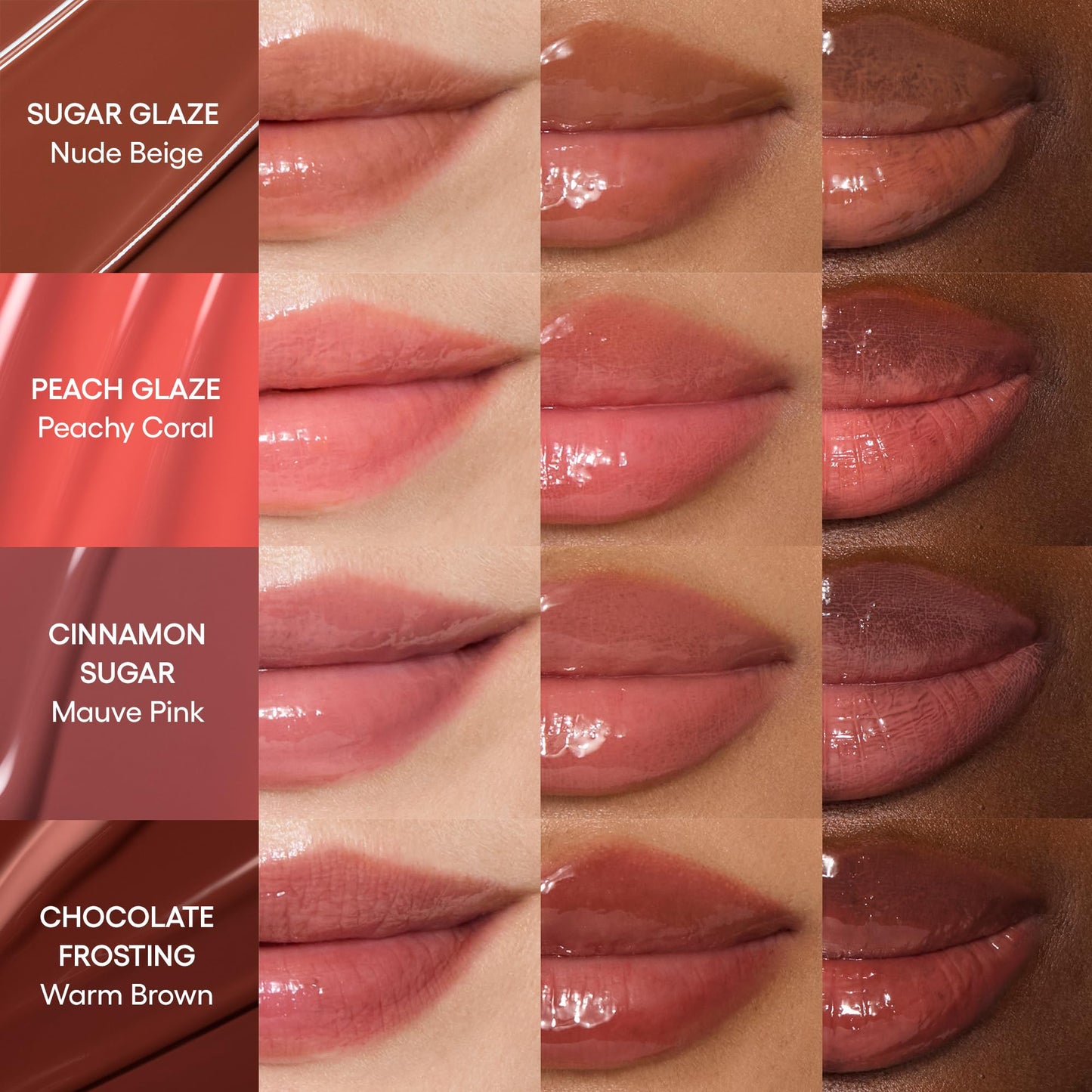 LANEIGE Glaze Craze Tinted Lip Serum: Hydrating, Lip Barrier-Boosting, Softening Lip Serum Treatment for Glossy & Buildable Shine, Nourished Lips | Korean Skin Care, Sugar Glaze