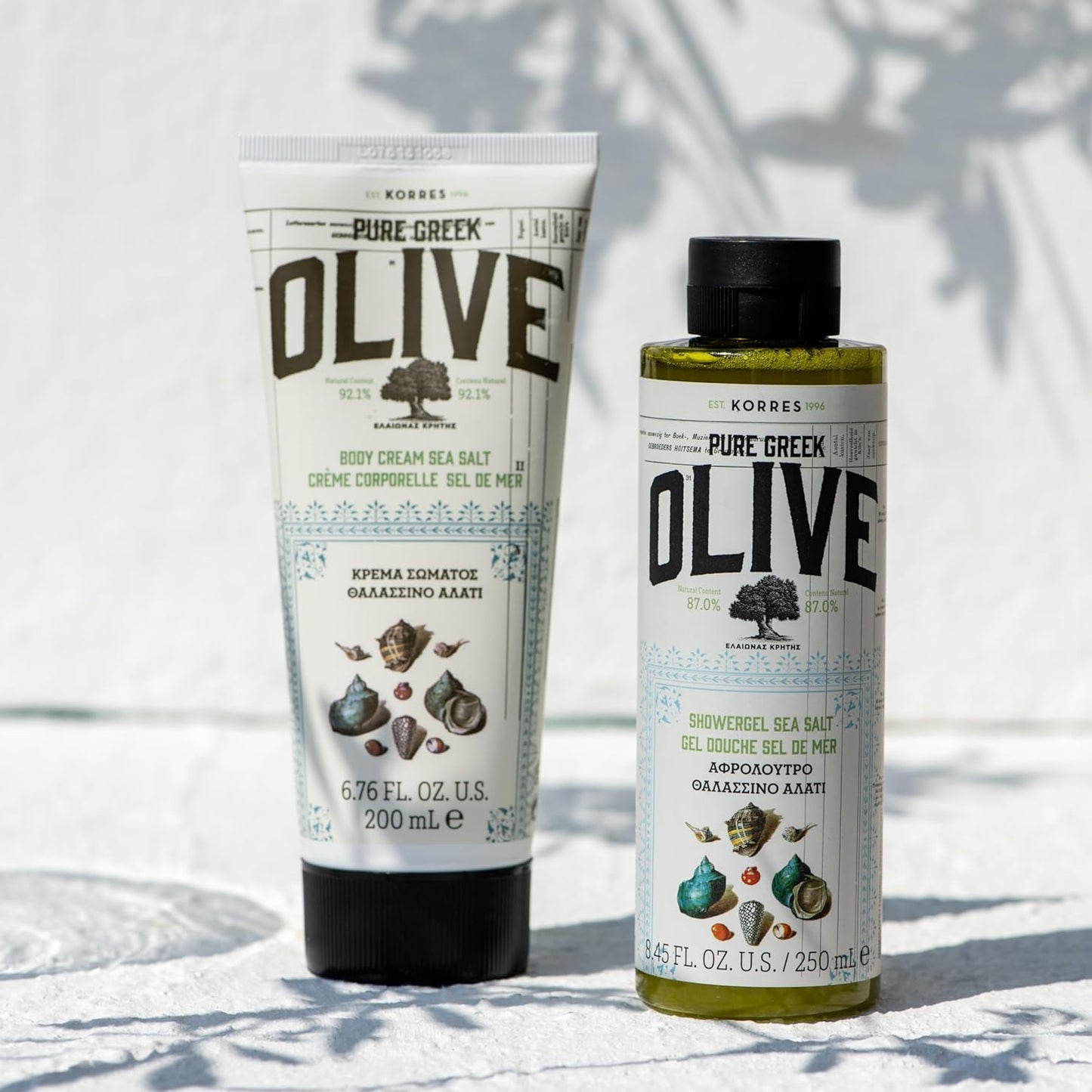 KORRES Olive Body Lotion - Hydrating Moisturizer with Vitamin E & Aloe | 6.76 fl oz for Dry Skin