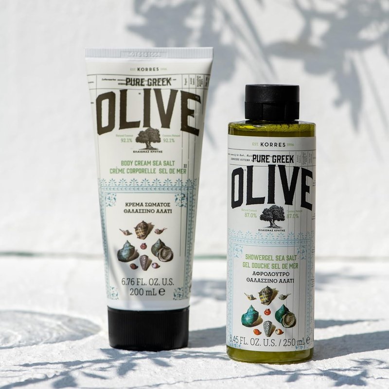 KORRES Olive Body Lotion - Hydrating Moisturizer with Vitamin E & Aloe | 6.76 fl oz for Dry Skin
