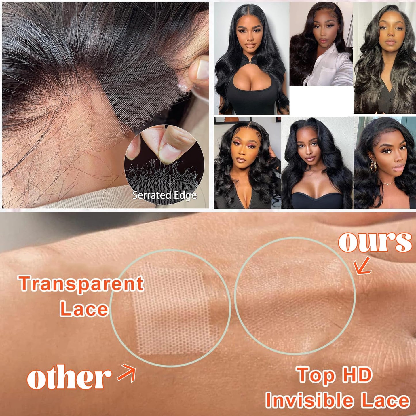 Real HD Lace Frontal Closure Straight Brazilian Virgin Human Hair,13X4 Ear To Ear HD Transparent Invisible Swiss Lace Frontal Pre Plucked with Baby Hair HD Transparent Lace Closure Human Hair