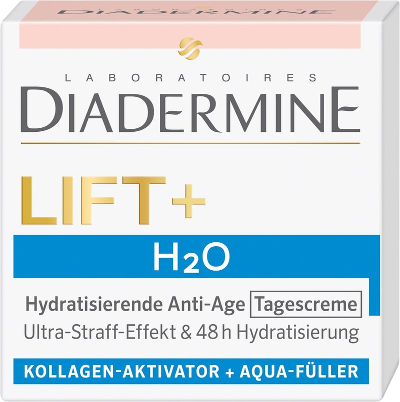 Diadermine Lift + H2O Hydrating anti- aging day cream - 1.76 Fl.oz (50 ml)