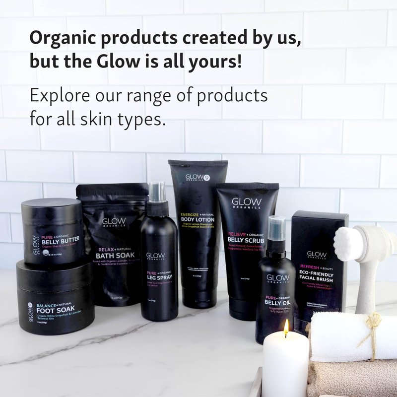 Glow Organics Belly Butter for Pregnancy