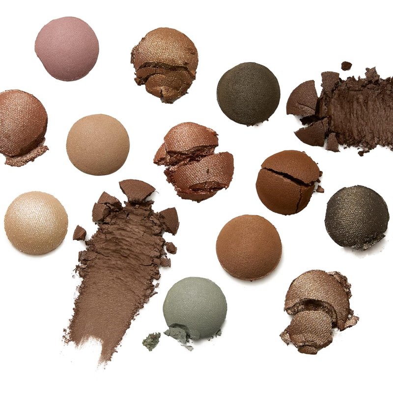 Laura Geller Baked Eyeshadow Palette - 14 Pigmented Shades for a Natural Look | Earthy Essentials