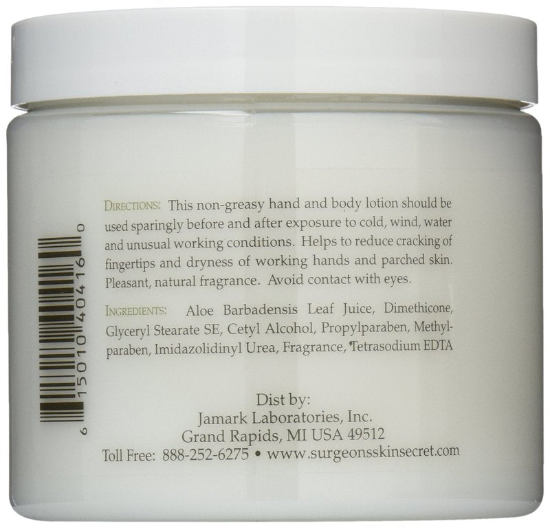 Surgeon's Skin Secret Moisturizing Lotion With 60% Aloe 16fl.oz.