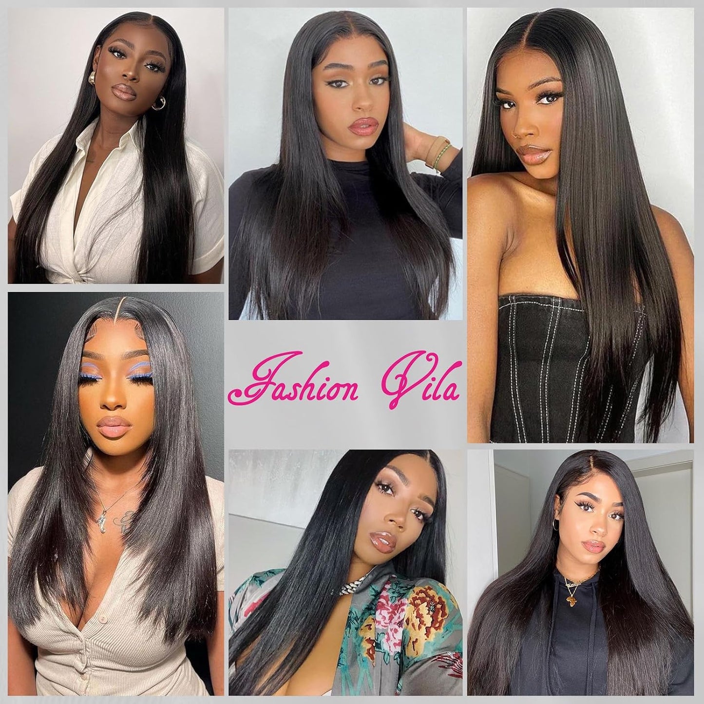 Virgin Straight Hair Bundles - 18 Inch Unprocessed Remy Human Hair | Natural Black Weave Extensions for Women