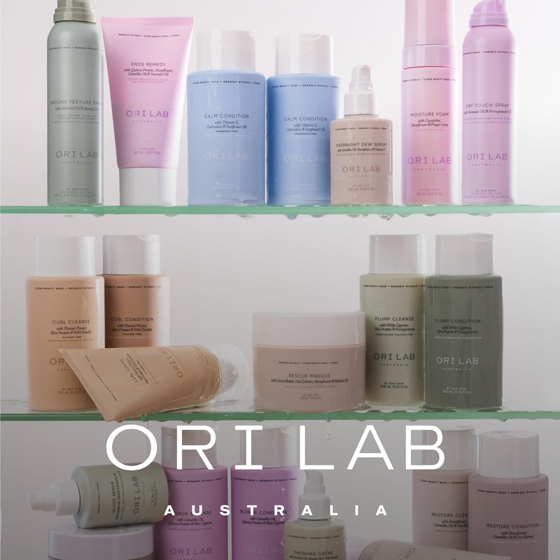 ORI LAB Calm Condition 300ml - Fragrance-Free, Soothing Detangling Formula for Sensitive Scalp & Fragile Hair with Calendula & Aloe