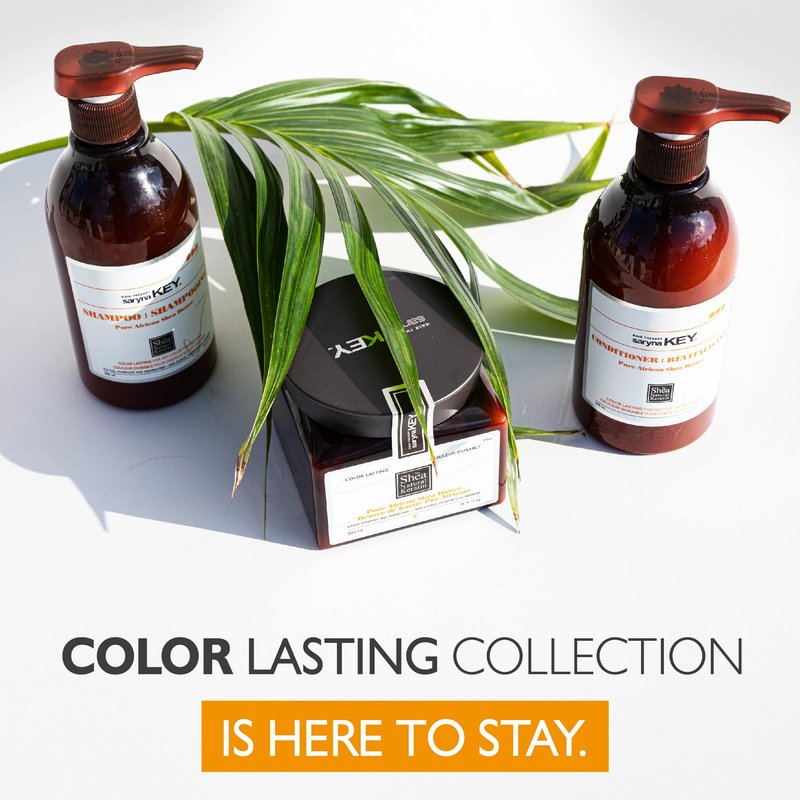 Saryna Key Color Lasting Conditioner for Color Treated Hair, Moisturizing & Softening Formula with Shea Butter, Silk & Cotton Proteins, Helps Maintain Shine & Smoothness (300ml)