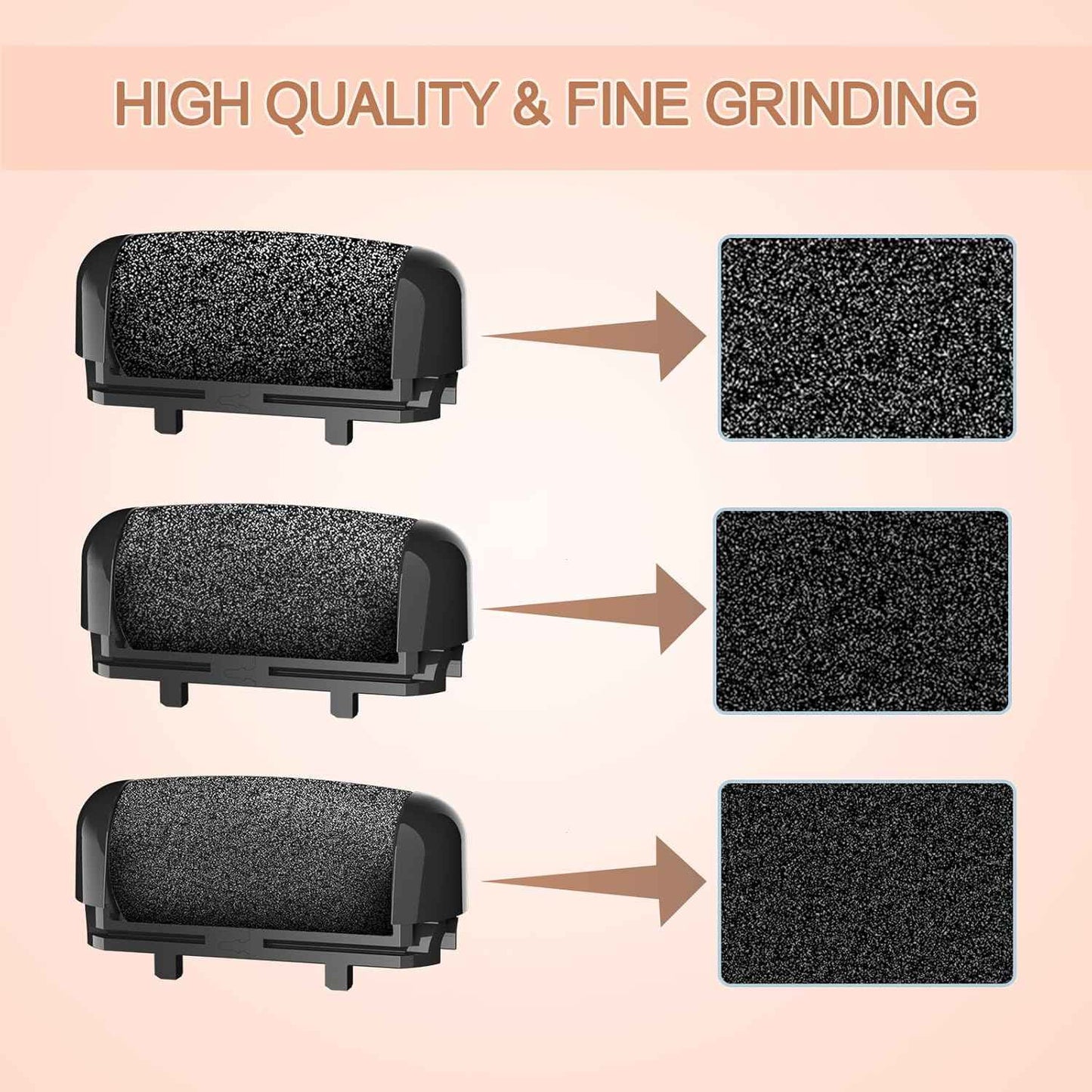 Rechargeable Electric Callus Remover for Feet - Waterproof Pedicure Tool for Hard Skin