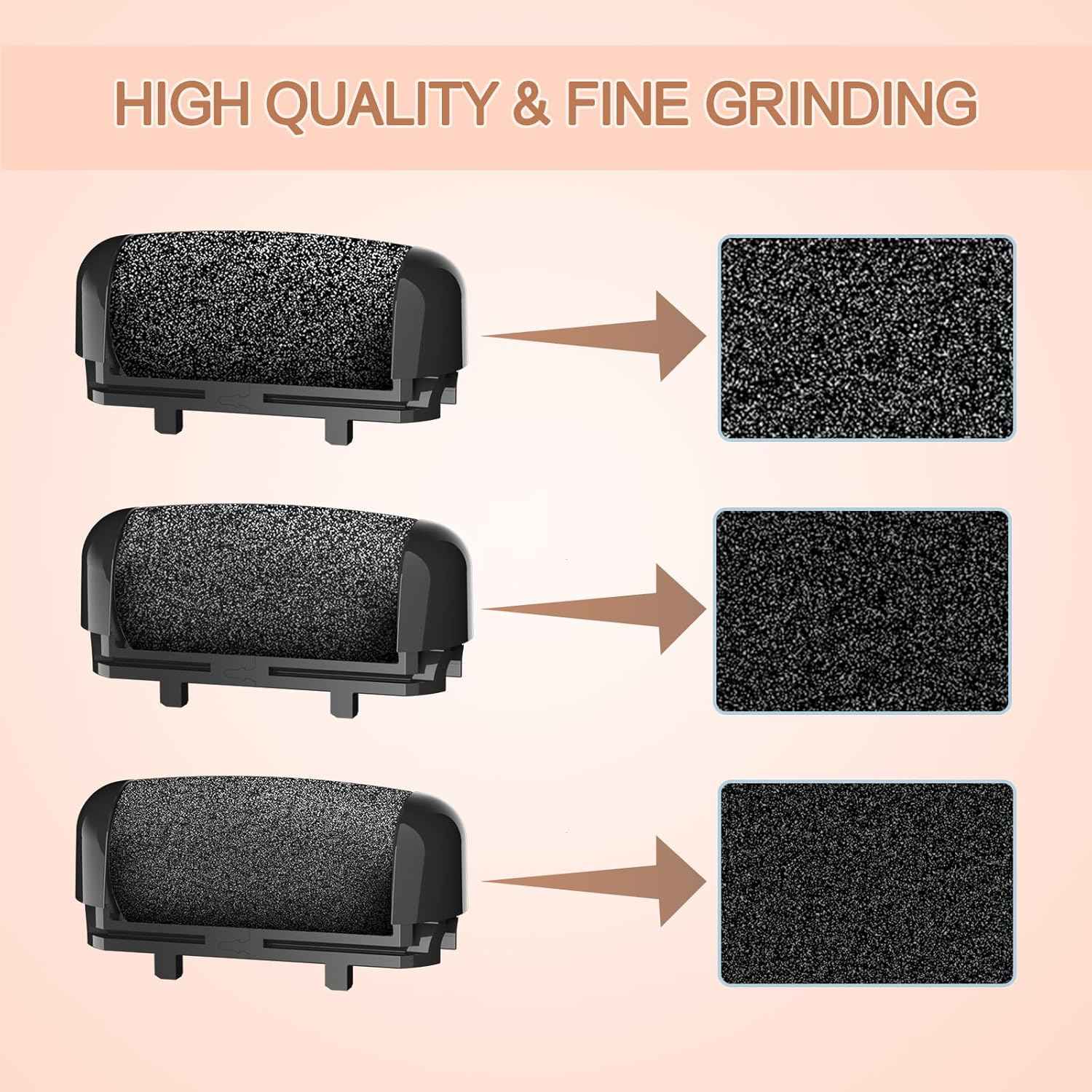 Rechargeable Electric Callus Remover for Feet - Waterproof Pedicure Tool for Hard Skin