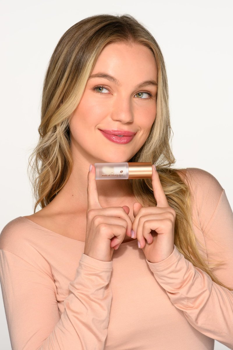 Sara Happ The Lip Plumper - Liquid Lip Gloss, Plumping, Volumizing, Hydrating & Defining, 0.15 oz
