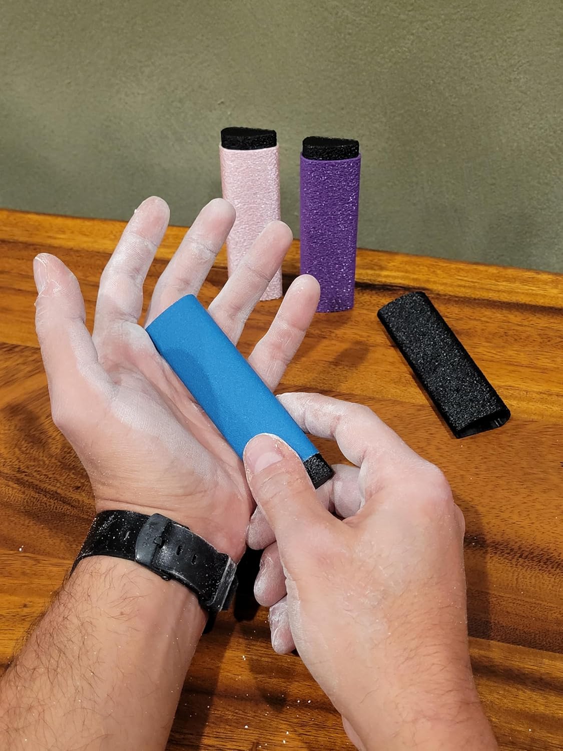 Reusable Skin File for Climbing & Gym - Callus Remover with Cover, Multi-Color