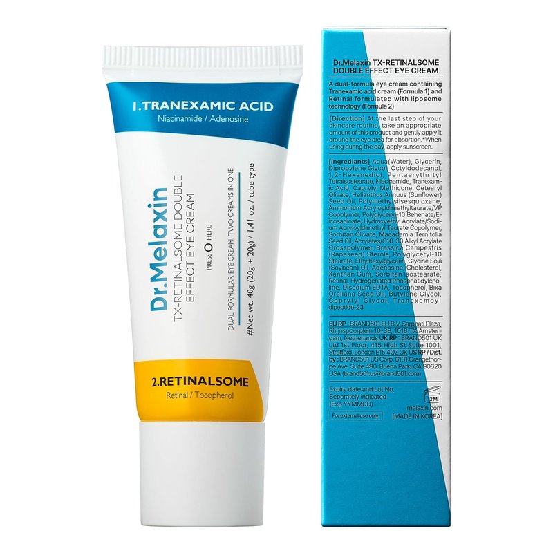 Tranexamic Acid Eye Cream - Dual Action Dark Circle Repair with Adenosine & Niacinamide | 50ml - Korean Skincare