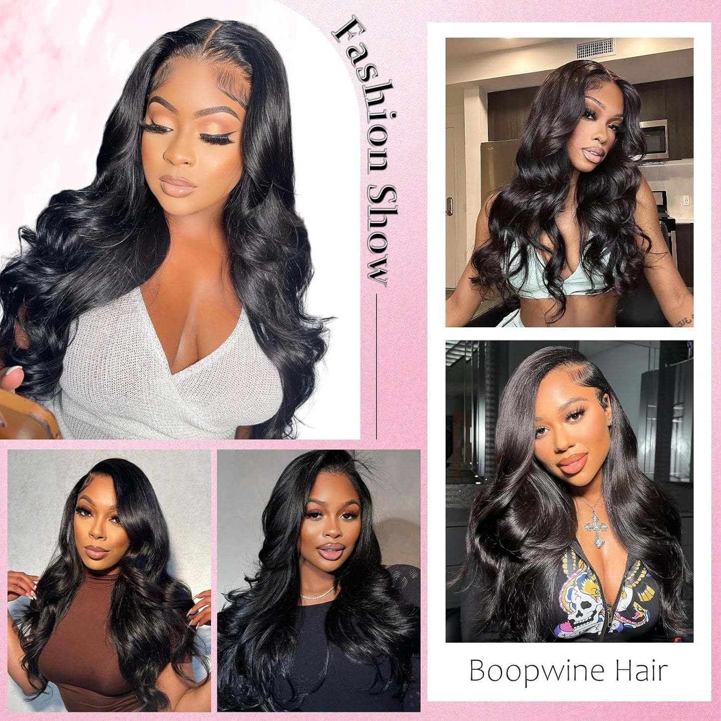 Body Wave Bundles Human Hair 14 14 14 Inch Human Hair 3 Bundles 100% Unprocessed Brazilian Raw Weave Bundle Human Hair Extensions for Black Women Natural Color