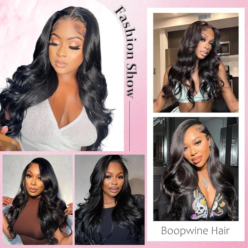 Body Wave Bundles Human Hair 14 14 14 Inch Human Hair 3 Bundles 100% Unprocessed Brazilian Raw Weave Bundle Human Hair Extensions for Black Women Natural Color