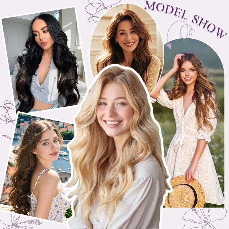 Human Hair Clip in Extensions for Women Clip in Hair Extensions Real Human Hair 7Pcs #4 Medium Brown Easy to Install Silky Straight Human Hair Clip ins 14 Inch 85g