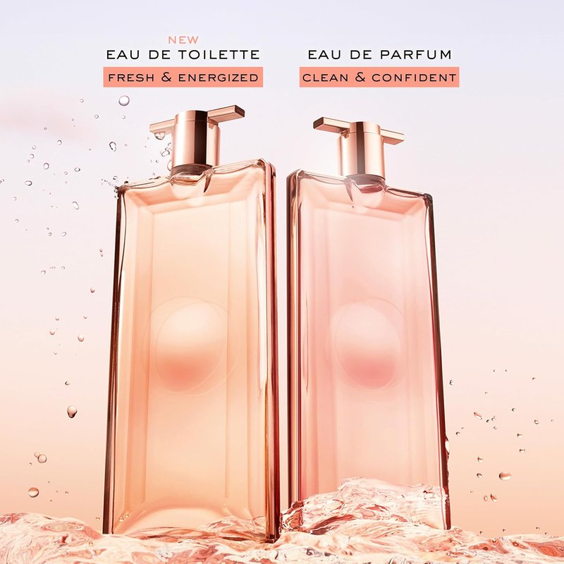 Lancôme Idôle Eau de Toilette - Fresh Women's Perfume with Green Tea, Roses & Bergamot | Long-Lasting Fragrance