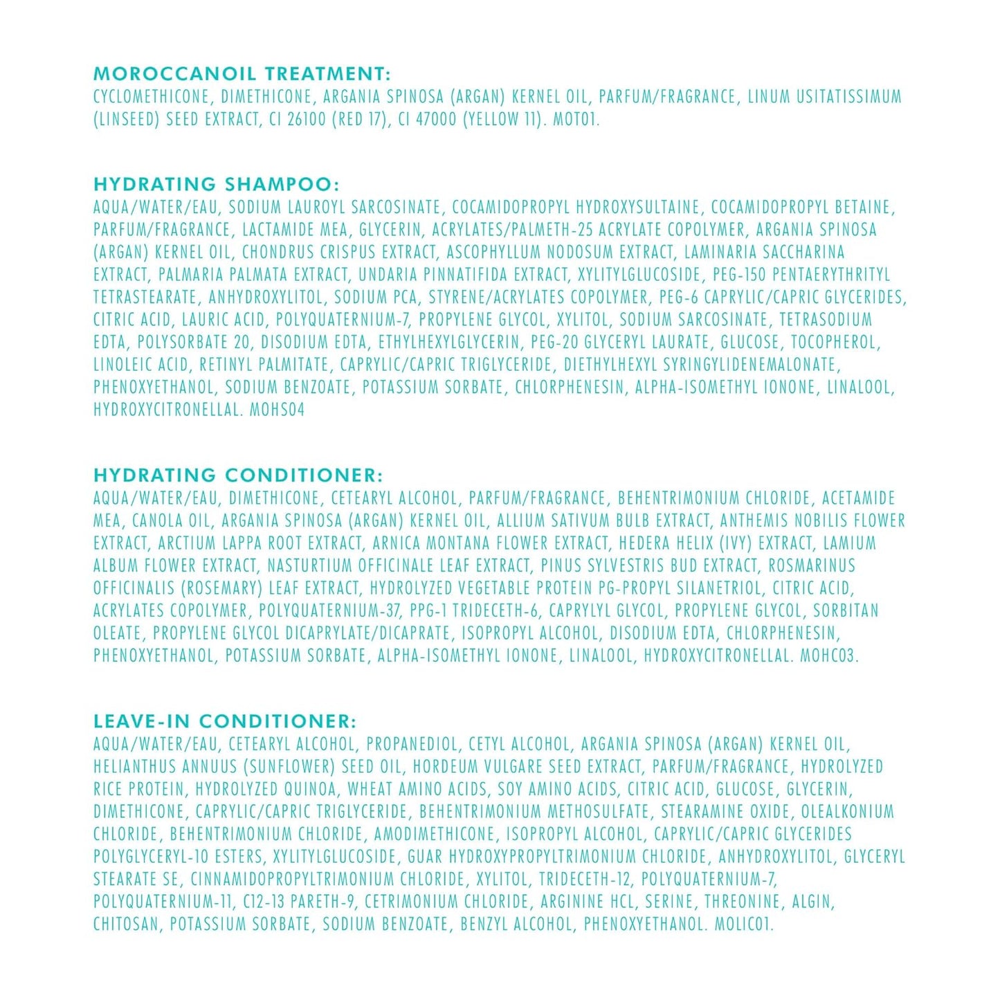 Moroccanoil Mini Hair Hydration Essentials Set - Nourishing Oils for Soft, Shiny Hair