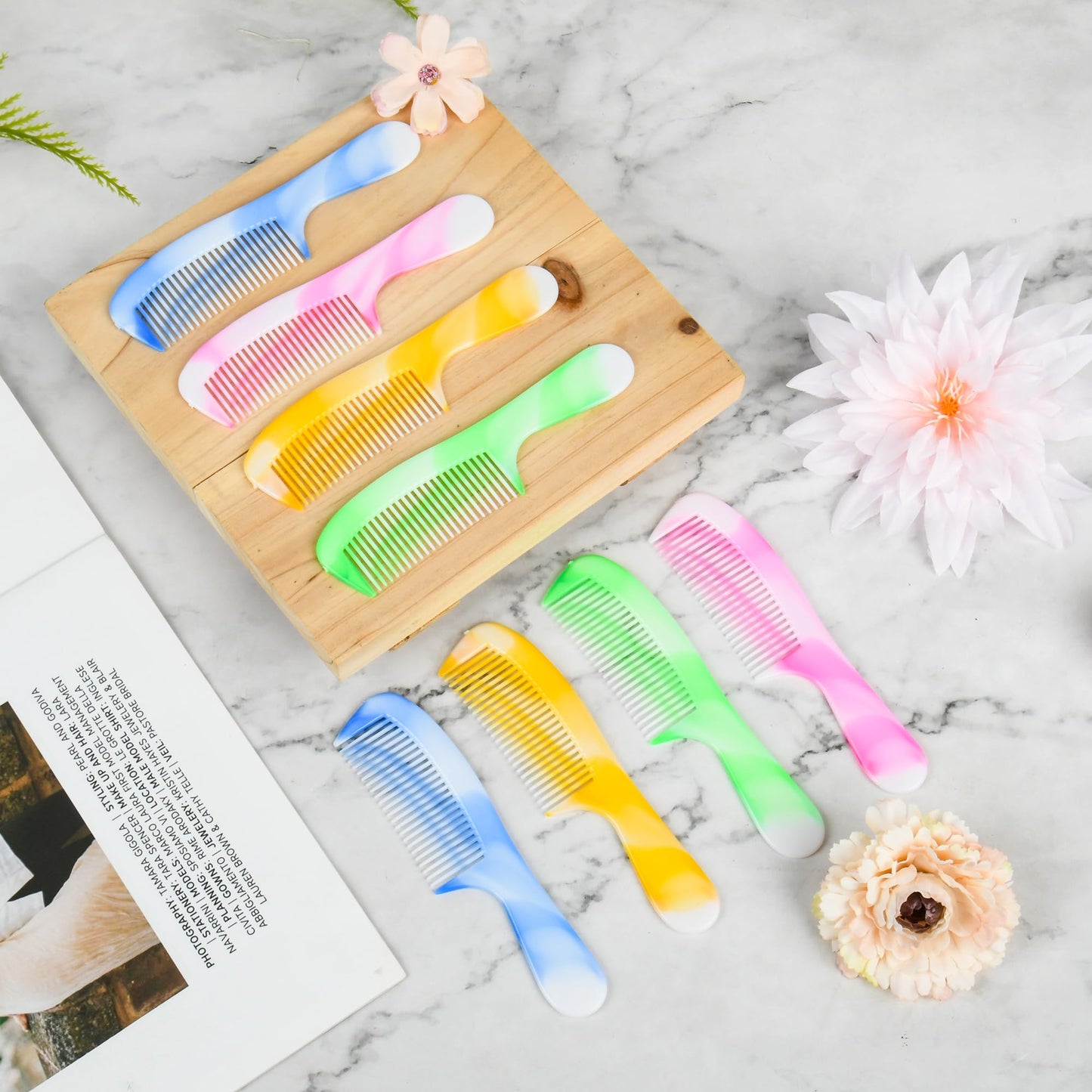 400 Pcs 5.5 Inch Bulk PP Plastic Hair Combs for Hygiene Kits and Mass Distribution in Hotels Shelters Schools and Charities