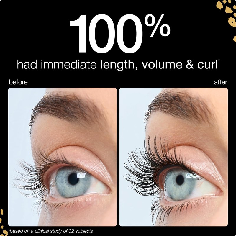 tarte maneater mascara – Extreme Curl, Instant Volume & Length, 16HR Ultra-Creamy Longwear Eye Makeup, Cruelty-Free, full size, black