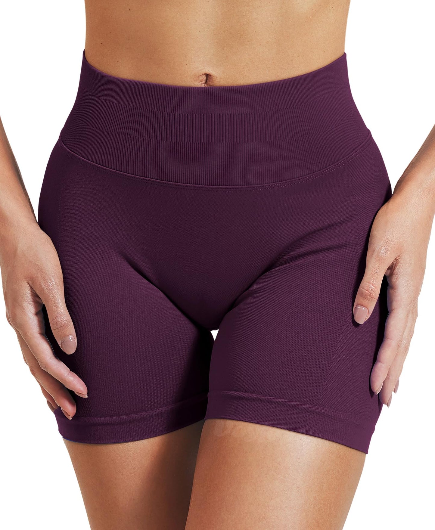 VOYJOY Women Workout Impact Shorts 2.5"/ 3.6"/ 4.5"/ 6" Scrunch Butt Booty