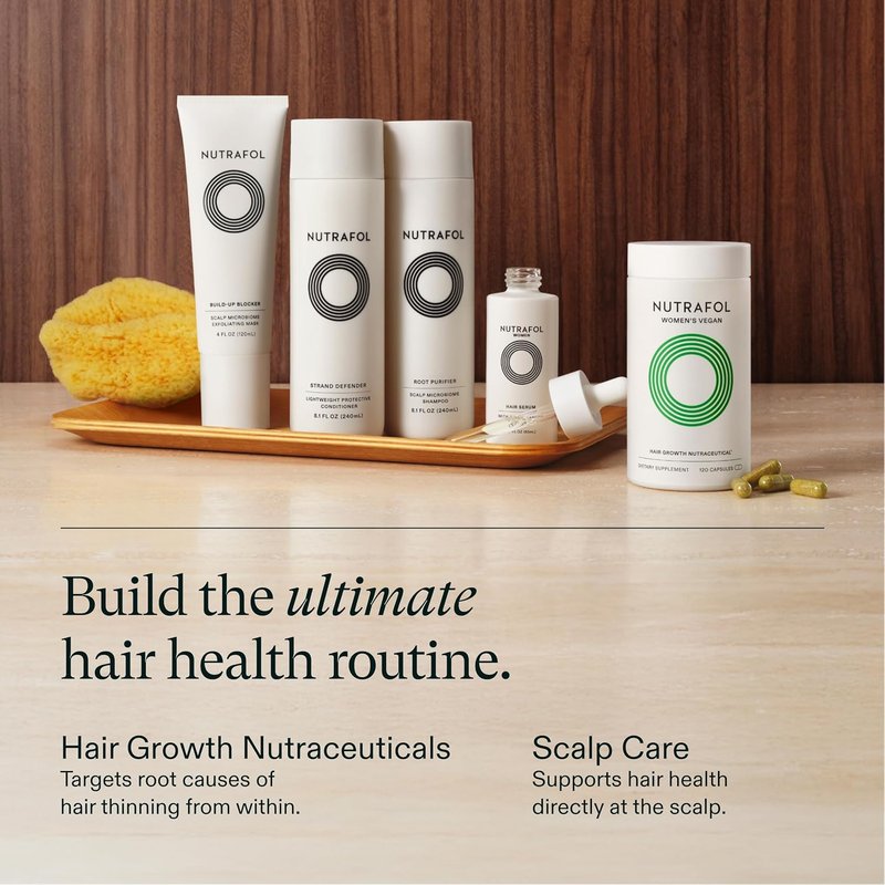 Nutrafol Shampoo - Hydrating Formula for Thinning Hair | Boost Volume & Strength, Color Safe, Sulfate Free