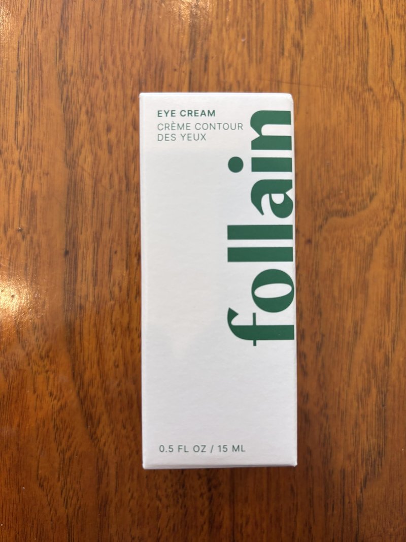 Follain 5% Vitamin C + Caffeine Brightening Eye Cream for all Skin Types | Visibly Reduce Dark Circles, Puffiness, & Wrinkles - Clean Beauty, Daily Hydrating Eye Treatment - Vegan & Cruelty-Free