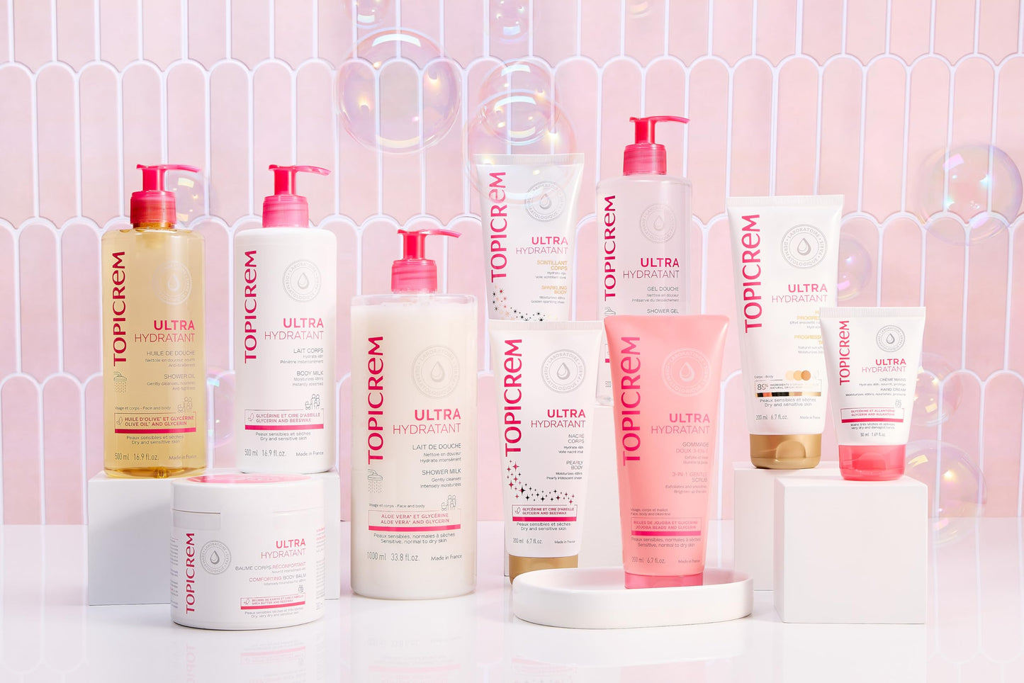 TOPICREME ULTRA MOISTURIZING SPARKLING BODY MILK 200ML