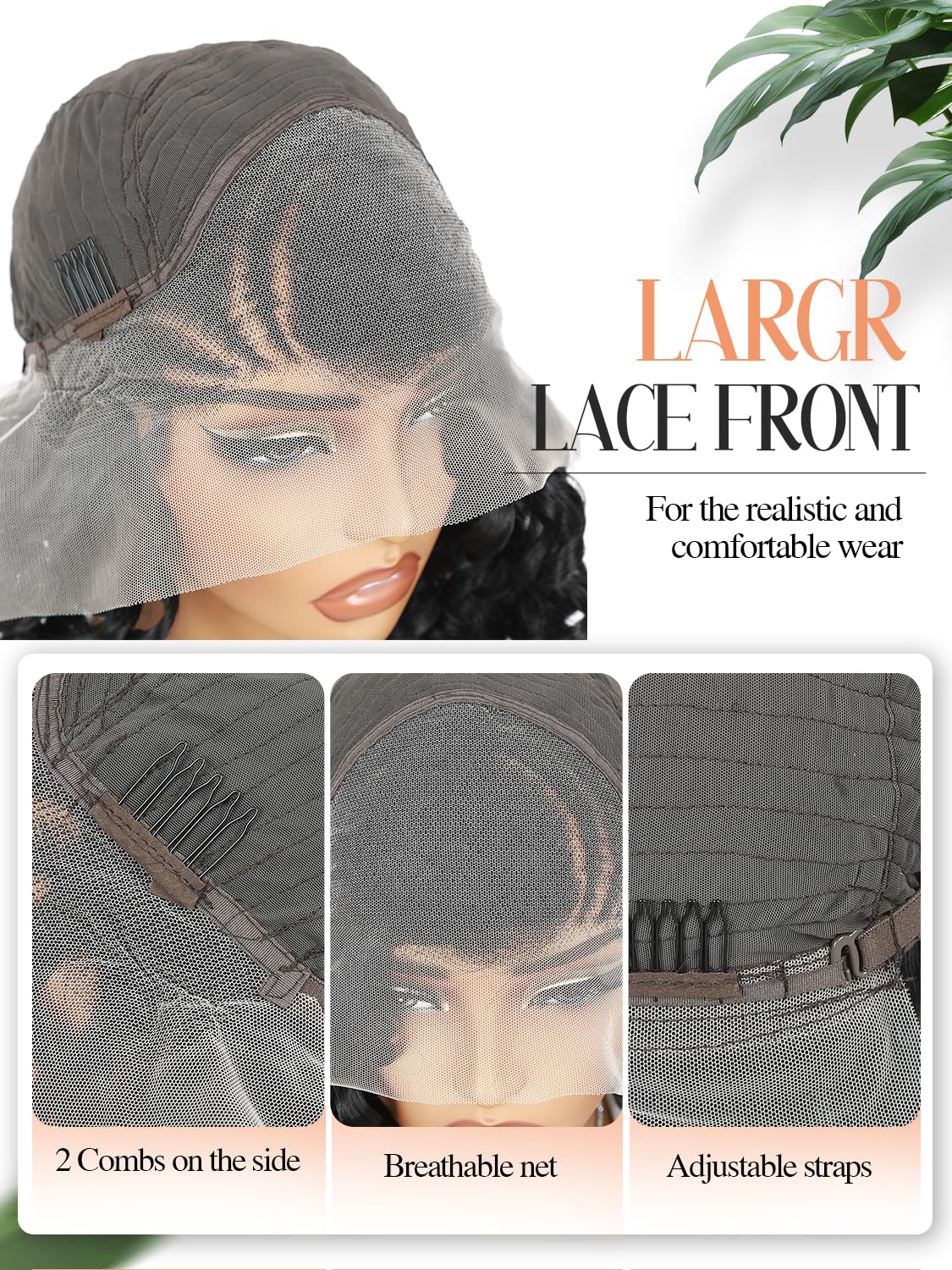 Fancy Hair Loose Curly Braided Wig HD 13X4 Lace Front Wig with Baby Hair Pre Plucked Box Braids Glueless Side Part Wig for Black Women