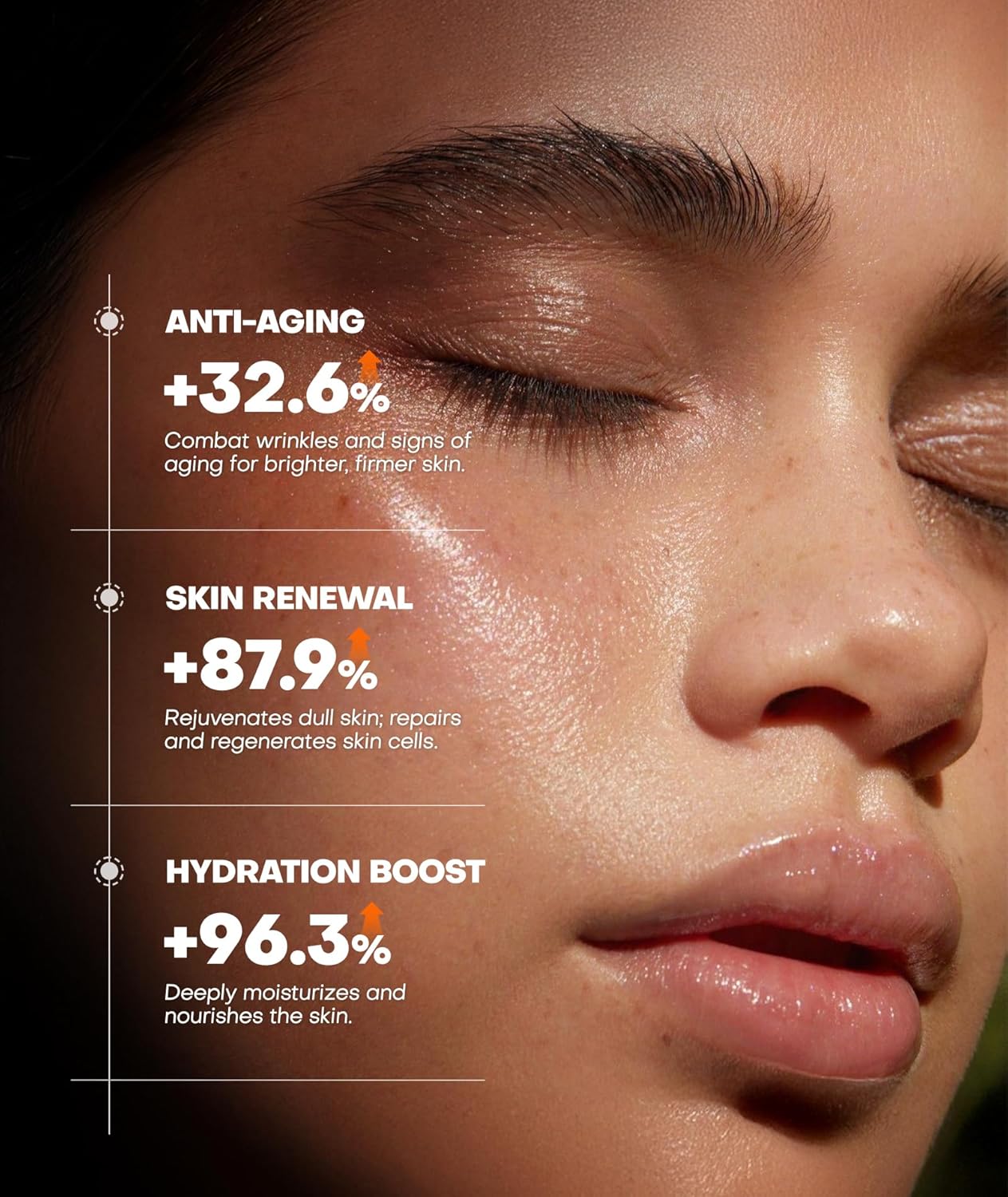 Radiant Glow Collagen Face Mask - Deep Hydrating Overnight Skincare with Hyaluronic Acid & Vitamin E | 34g x 5ea