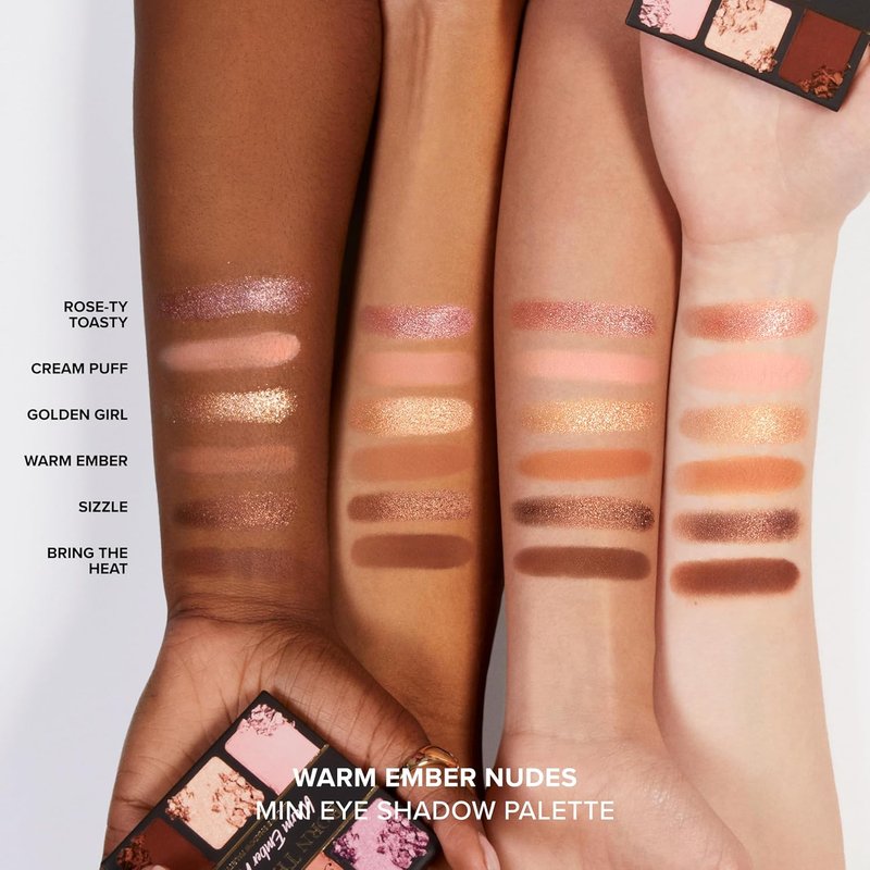 Too Faced Born This Way Mini Eye Shadow Palette - Natural Nudes, High Pigment Matte & Shimmer, 0.2 Ounce