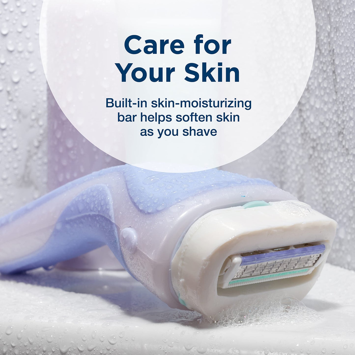 INTUITION Schick Razors for Women Variety Pack with 1 Razor Handle & 4 Intuition Razor Blades Refill | Shaving Kit Women & Schick Intuition Refill