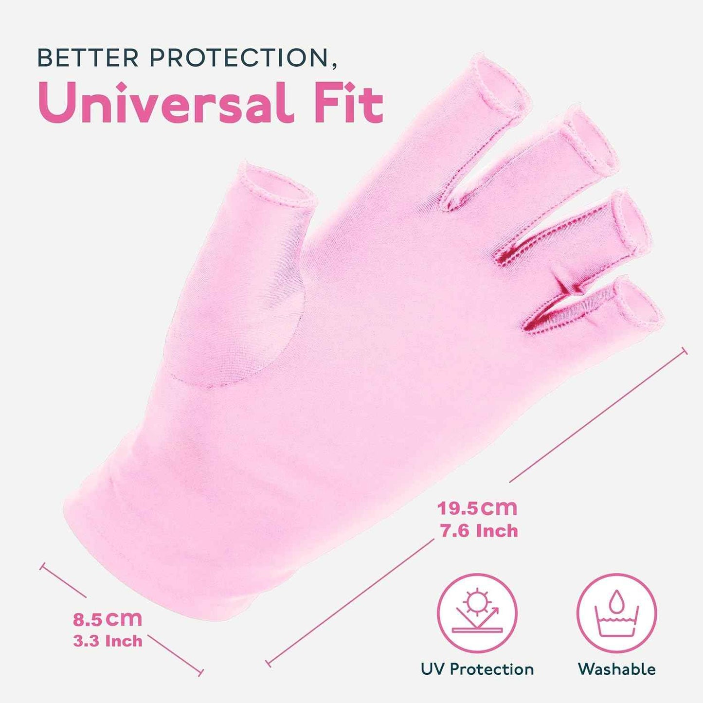 Quick-Drying SUNUV UV Nail Lamp with Adjustable Settings & UV Protection Gloves