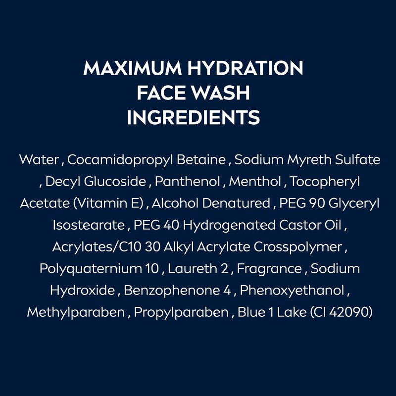 NIVEA MEN Maximum Hydration Moisturizing Face Wash (5 Fl Oz) + Maximum Hydration Deep Cleaning Face Scrub (3 x 4.4 Oz), Skin Care Set for Men with Aloe Vera
