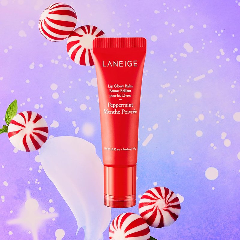 LANEIGE Lip Glowy Balm - Hydrating Tinted Lip Balm for Soft, Moisturized Lips