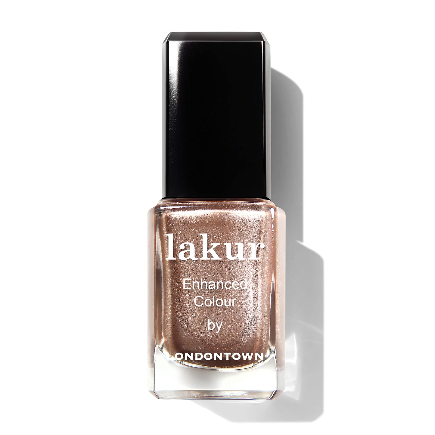 LONDONTOWN Lakur Nail Polish – Nude & Brown Shades, Sugarcane, 0.4 Fl Oz, Long-Lasting, Streak-Free, Chip-Resistant | 21+ Free Non-Toxic Vegan Nail Color, Strengthens & Hydrates Nails