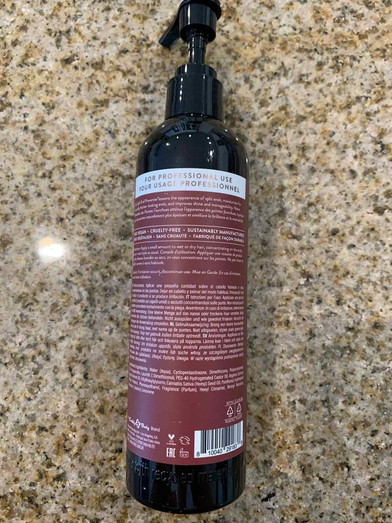 MKS eco Endz, Original Scent - 10 fl oz - Split End Mender & Preventer - Moroccan Argan Oil, Hemp Seed Oil - Vegan & Cruelty Free