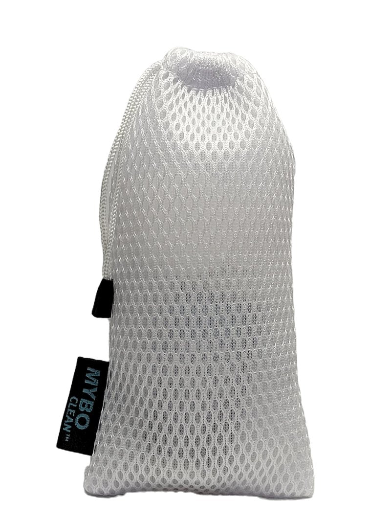 Mybo Clean Eyelid Cleansing Brush for Sensitive Skin (1 Pc) + Hydrating Lids and Lash Cleansing Gel (1Pc) + Travel Bag Ideal for Gentle Cleansing of the Eyelids On the Go