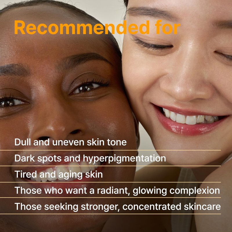Face Republic Vitamin C 25 Concentrated Ampoule | 25% Ascorbic Acid, Glutathione, Antioxidants | No Irritation, Improve Skin Tone | Radiant Skin