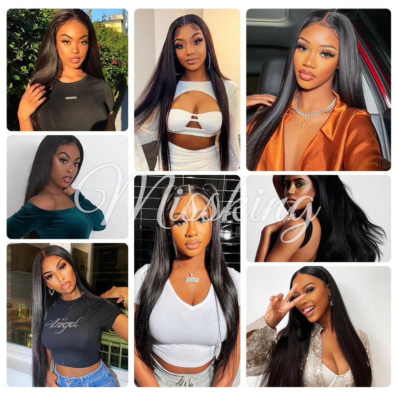 Missking 16A Raw Human Hair Bundles 100% Burmese Virgin Straight Bundles Human Hair, Sliky Boutique Extensions, Can Be Dyed and Restyled, Full Ends, Vertical Smooth (Straight 1 Bundle, 18 Inch)