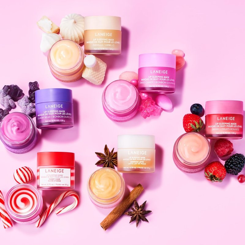 LANEIGE Lip Sleeping Mask - Nourishing Hydration with Vitamin C & Shea Butter | Repair Flaky, Dry Lips